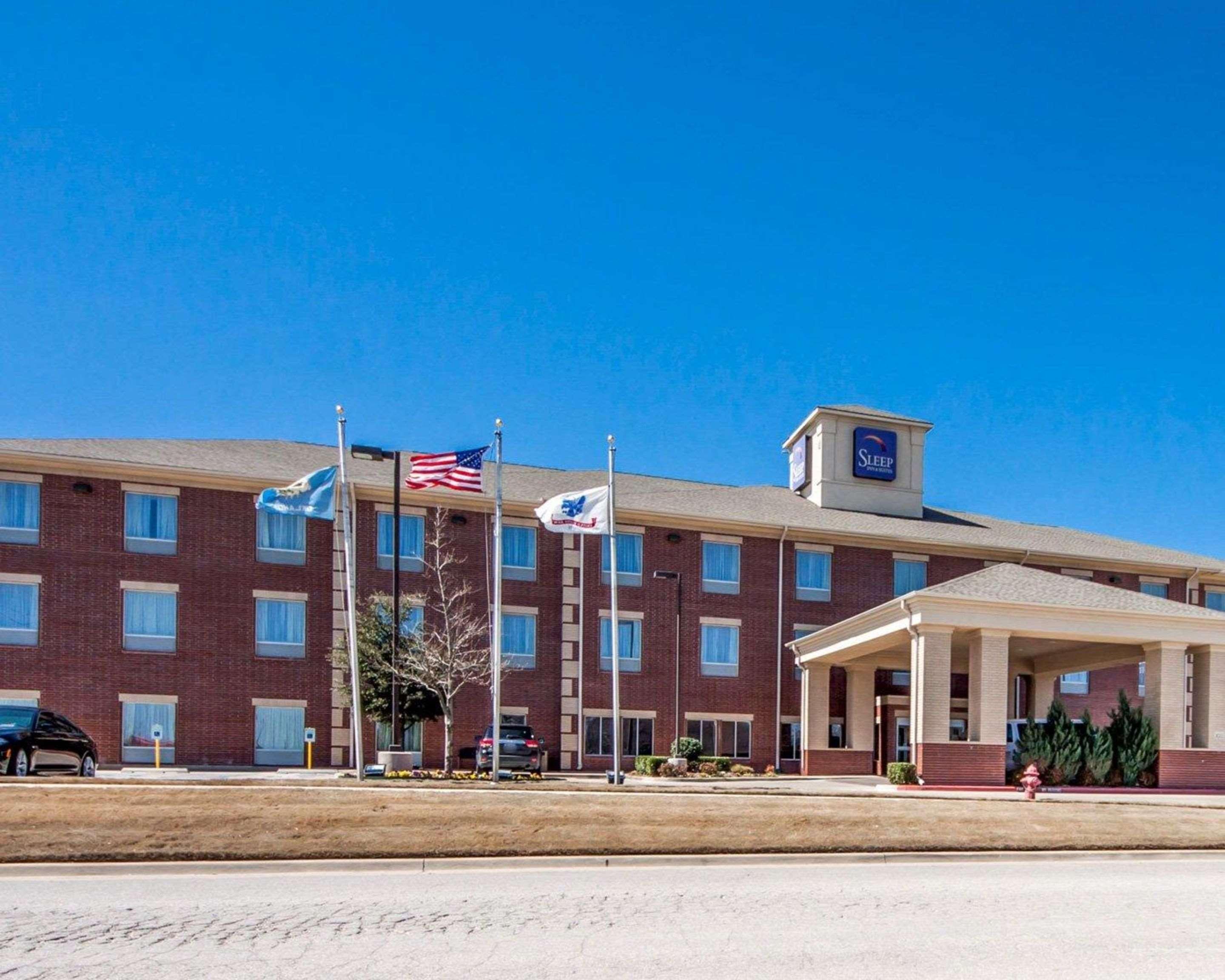 Sleep Inn & Suites Lawton Near Fort Sill Exterior foto